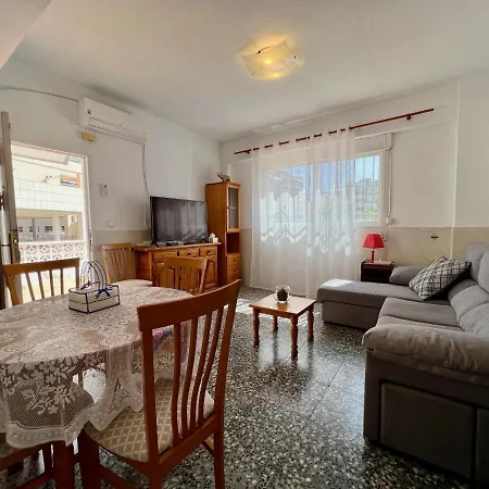Lägenhet Apartamento A Un Paso De La Playa Con Bbq